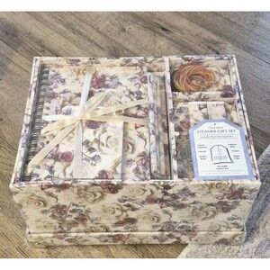 Rose Stationary Steamer Gift Box New Sealed Perfect For Mother's Day Graduation